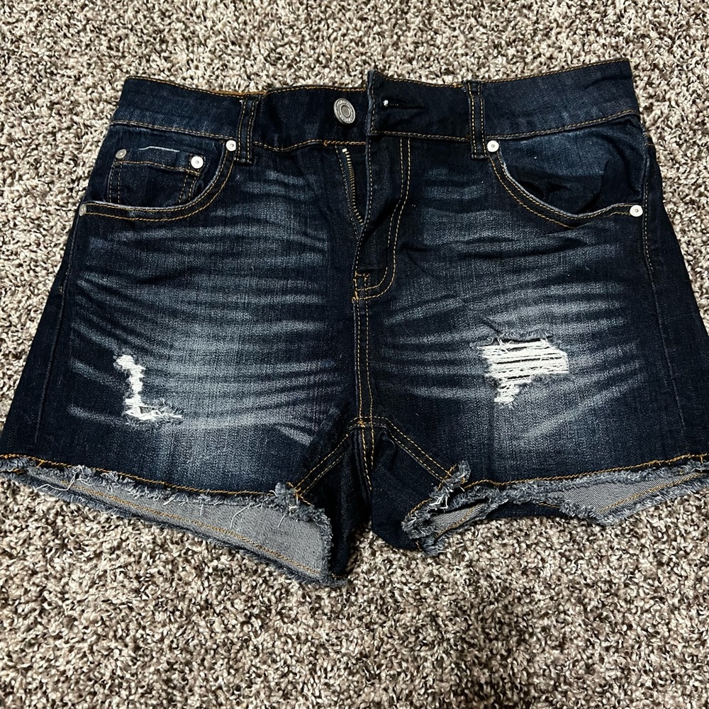 Denim shorts
